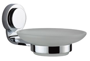9301 Chrome Soap Dish and Holder